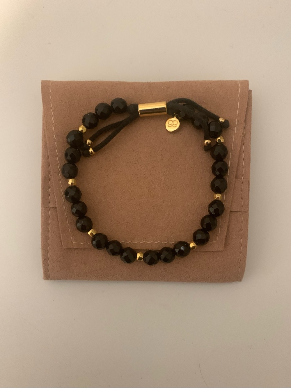Gorjana Power Gemstone Black Onyx Bracelet
